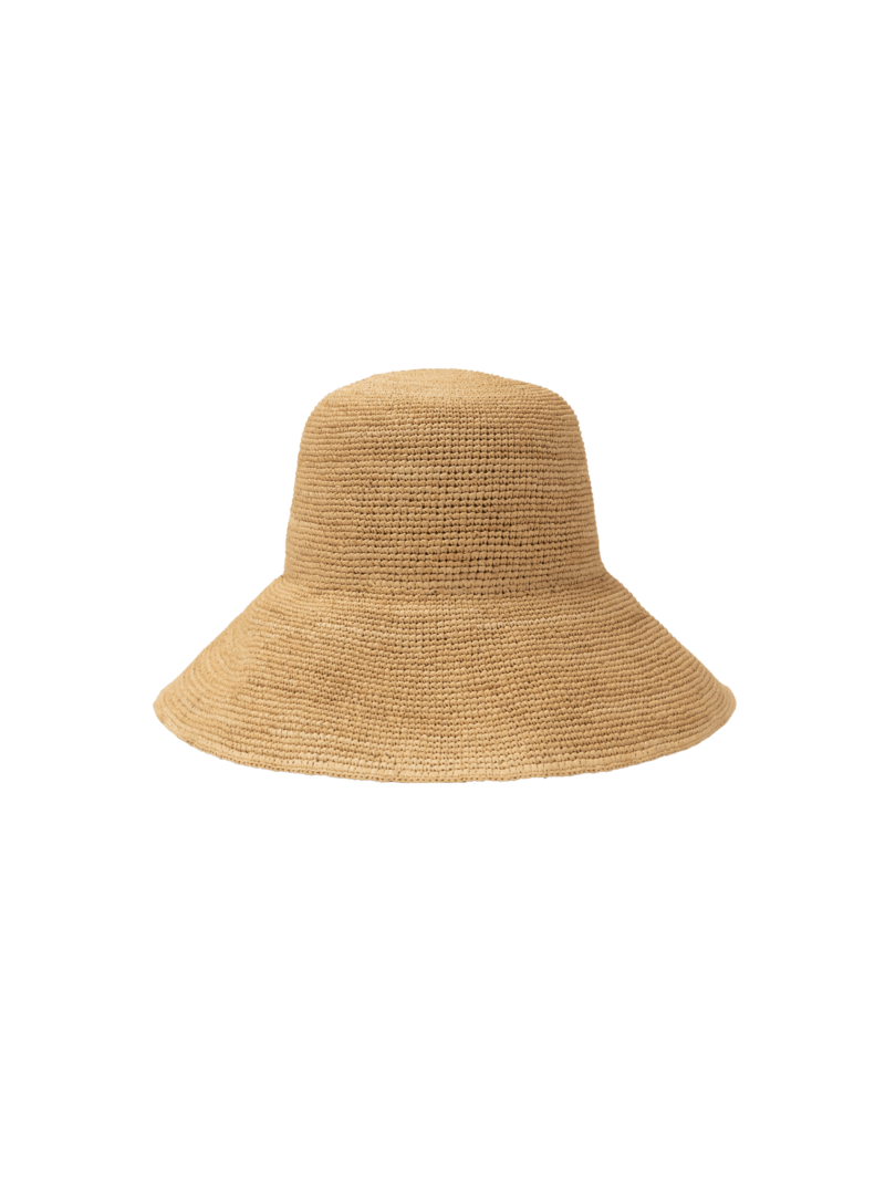 Raffia Bucket hat-taupe_2