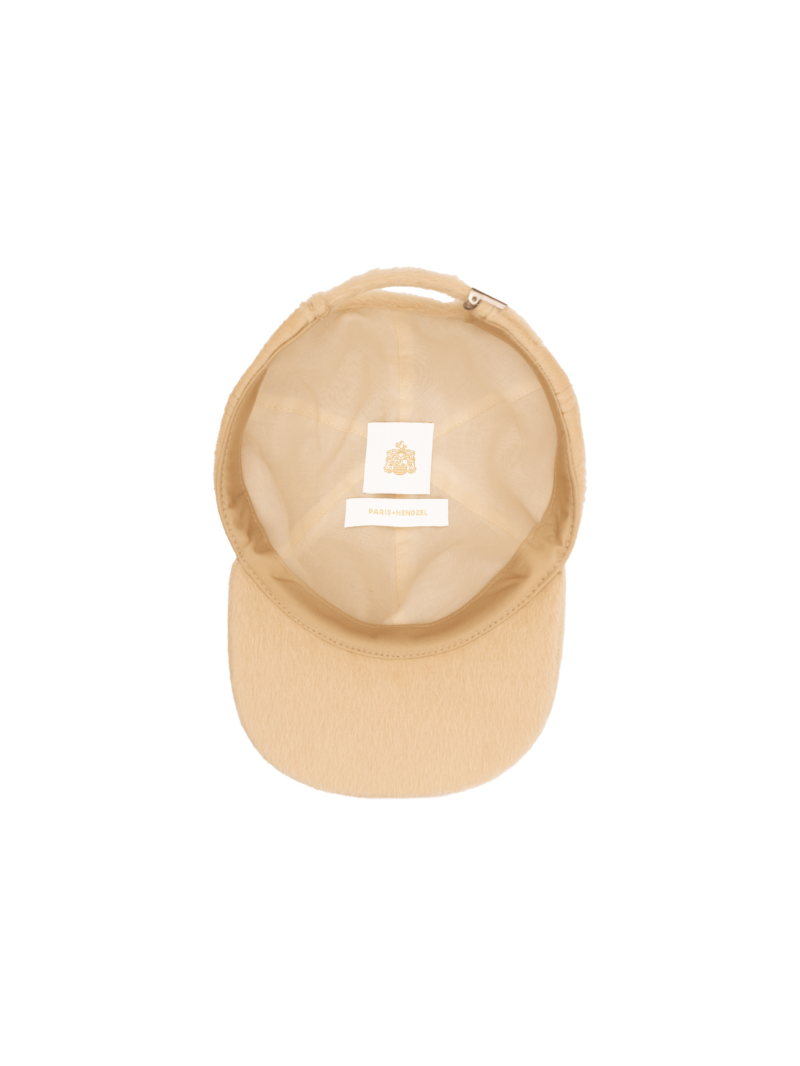 Czapka z daszkiem ecru_5